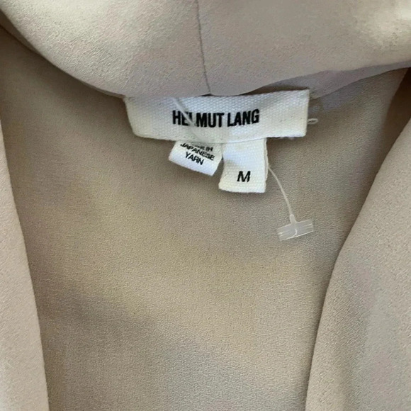 Helmut Lang pink blush drape blouse - Picture 7 of 9